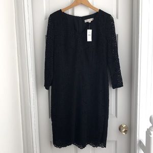Ann Taylor LOFT Floral Lace Dress, 8